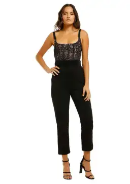 Misha Ariella Pantsuit Black Size 12/L for rent on The Volte - image 1