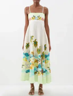 Alemais Mermaid Point Sundress Print Size AU 6 for rent on The Volte - image 1