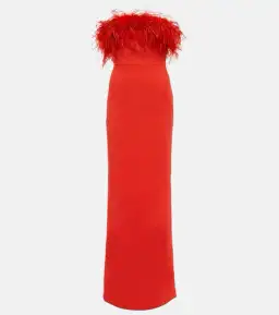 Rebecca Vallance Scarlett Strapless gown for rent on The Volte - image 2