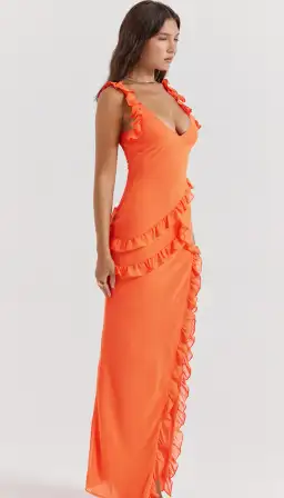 House of CB Pixie Dress - Orange for rent on The Volte - image 1