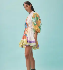 Alemais Luca Mini Dress Size 8  for rent on The Volte - image 2