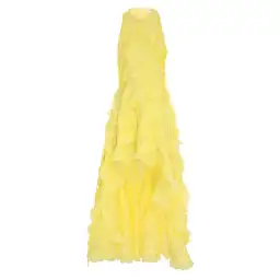Zimmermann Wonderland Ruffle Gown Yellow Size 1 / AU 10 for rent on The Volte - image 4