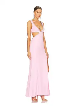 Majorelle Matteson Gown in Bubblegum Pink Size XS / AU 6 for rent on The Volte - image 2