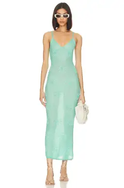 Asta Resort Delilah Dress in Aquamarine Size S/Au 8 for rent on The Volte - image 5