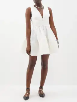 Zimmermann Tama Mini Dress White Size 4/ AU 16 