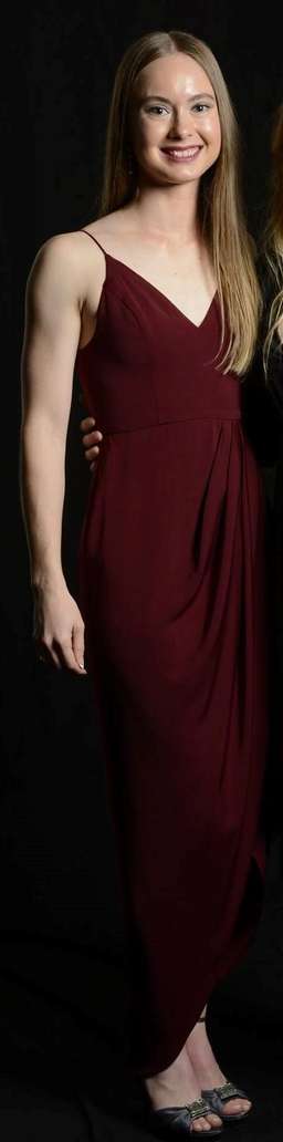 Shona Joy Core Cocktail Dress- Burgundy