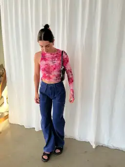 I.AM.GIA Jamari Top Pink Floral Size XXS / AU 6 for rent on The Volte - image 6