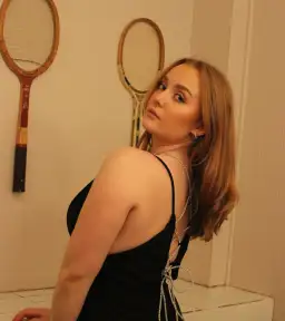 Alamour The Label Irma Low Neck Gown Black Size 10 for rent on The Volte - image 4