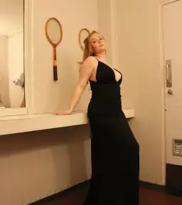 Alamour The Label Irma Low Neck Gown Black Size 10 for rent on The Volte - image 3