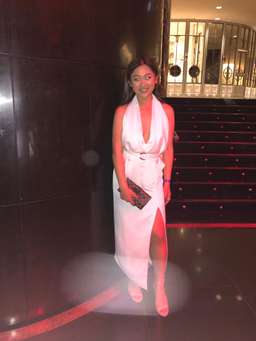 Misha Collection Carrie Dress Ivory