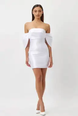 Bianca & Bridgett Eden Mini Dress White Size 8 for rent on The Volte - image 1
