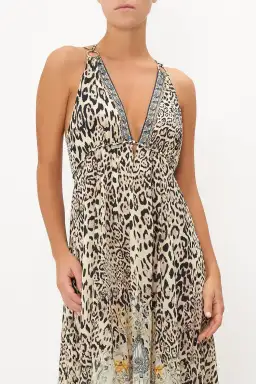 Camilla Seahorse Sonnet Tiered Dress Leopard Print Size XXL / AU 18 for rent on The Volte - image 4
