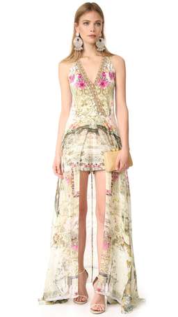 Camilla Girls in the Garden Wrap Romper Size S