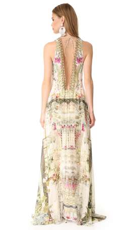 Camilla Girls in the Garden Wrap Romper Size S