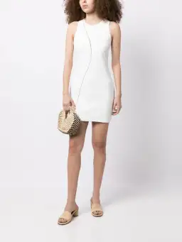 Sir The Label Esther Mini Dress Ivory Size 0 / 6 AU for rent on The Volte - image 1
