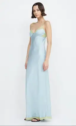 Bec & Bridge Joelle Maxi Dress Cloud Blue/Pear Size M / AU 10 for rent on The Volte - image 3