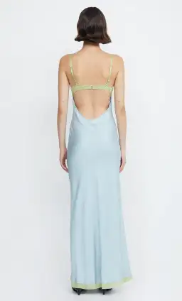 Bec & Bridge Joelle Maxi Dress Cloud Blue/Pear Size M / AU 10 for rent on The Volte - image 4