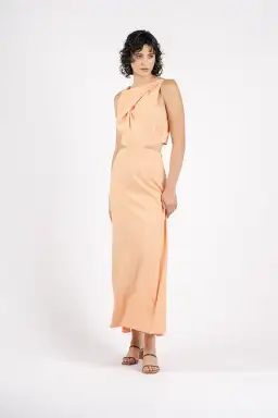 One Fell Swoop Bijoux Maxi Dress Orange Size 8 for rent on The Volte - image 1