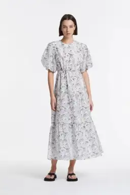 Sir The Label Caprice Open Back Dress Ivory Size 0/AU 6