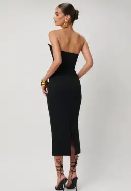 Effie Kats Danna Midi Dress Black Size S / AU 8 for rent on The Volte - image 4