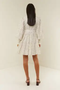 Palm Noosa Alto Mini Dress in Polka Dot Print Size 14 for rent on The Volte - image 3