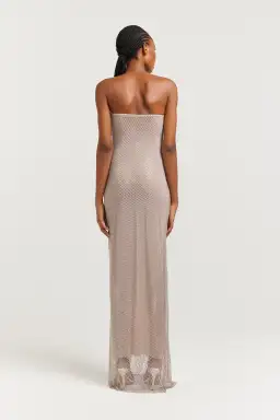 Henne Carmine Dress Nude Size XXS/XS / AU 6 for rent on The Volte - image 4