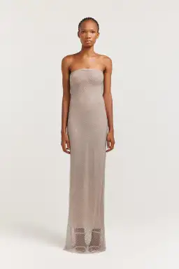 Henne Carmine Dress Nude Size XXS/XS / AU 6 for rent on The Volte - image 1