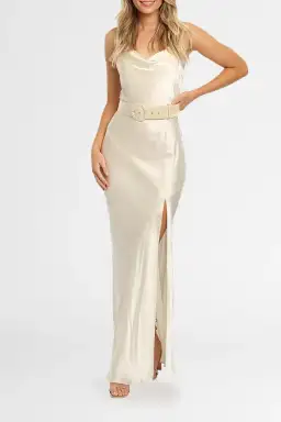 Nicholas Simone Dress in Cream Size 12 for rent on The Volte - image 2
