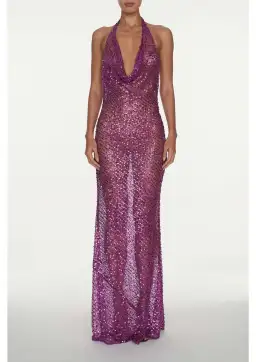 Rat & Boa Verona Dress Raspberry Size S / AU 8