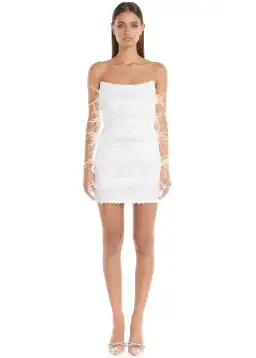 Eliya the Label Tiffany Dress White Size L/ AU 12 for rent on The Volte - image 1