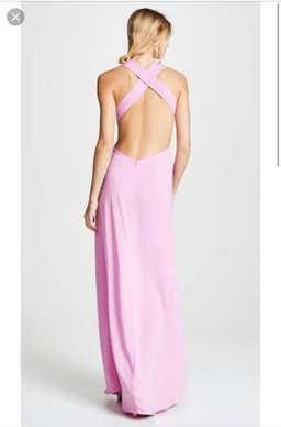 Jill Stuart Deep V Gown size 8 for rent on The Volte - image 2