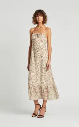 Sir The Label Annalie Tiered Maxi Dress Print Size 0/ AU 6 for rent on The Volte - image 1
