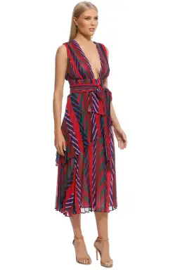 Talulah Sugar and Spice Midi Dress Multi Size 10 for rent on The Volte - image 2