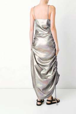 Georgia Alice Blazing Cami Dress Silver Size 8  for rent on The Volte - image 2