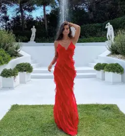 Rat and Boa Cecilia Dress Red Size 6 for rent on The Volte - image 1