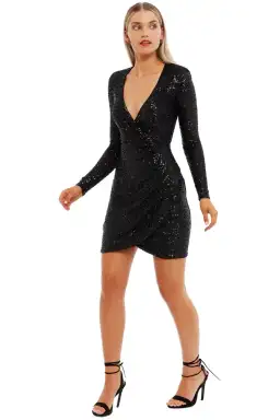Nookie Fantasy Mini Dress in Black Size 10 for rent on The Volte - image 3