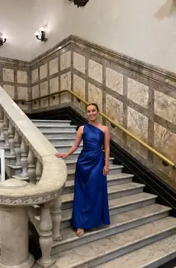 Sonya Moda Nour Moroccan Blue Dress Blue Size 6  for rent on The Volte - image 3