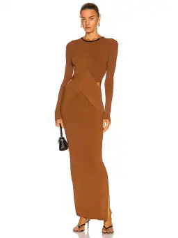 Sir The Label Josephine Draped Dress Hazel Size 1/8 AU for rent on The Volte - image 1