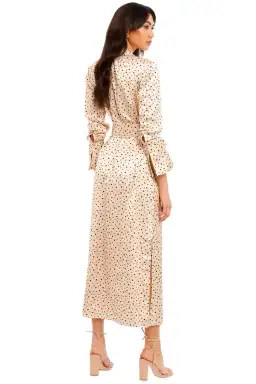 Significant Other Amara Dress in Cream Black Polka Size 10 for rent on The Volte - image 4