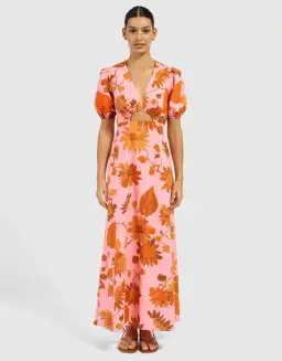 Roame Kozmo Dress Jarome Floral Print Size 8 for rent on The Volte - image 1