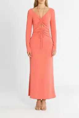 Significant Other Marie Dress in Watermelon Size 10 for rent on The Volte - image 1