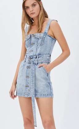 KSUBI DEEJAY DRESS (KARMA BLUE) size 6