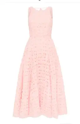 Aje Quintette Backless Midi Dress in Soft Pink Size 8 for rent on The Volte - image 7