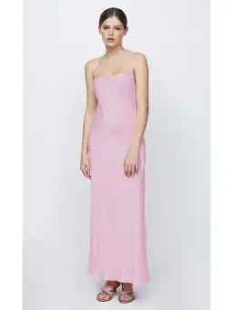 Bec & Bridge Carolina Maxi Dress Quartz Pink Size AU 10 for rent on The Volte - image 1