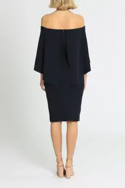 Pasduchas Composure Midi Dress in Black Size 8 for rent on The Volte - image 4