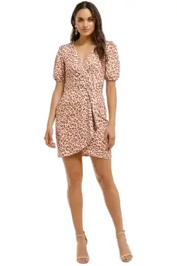 Pasduchas Saskia Waterfall Dress in Leopard Size 6 for rent on The Volte - image 1