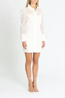 Pasduchas Parlour Dress in Ivory Size 14 for rent on The Volte - image 2