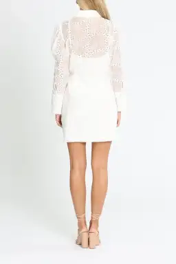 Pasduchas Parlour Dress in Ivory Size 14 for rent on The Volte - image 3