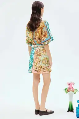 Alemais Dreamer Mini Dress Multi Size 12 for rent on The Volte - image 2