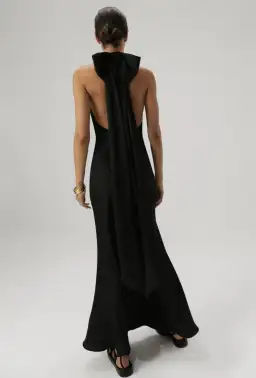 Misha Evianna Gown Black Size 8/S for rent on The Volte - image 3